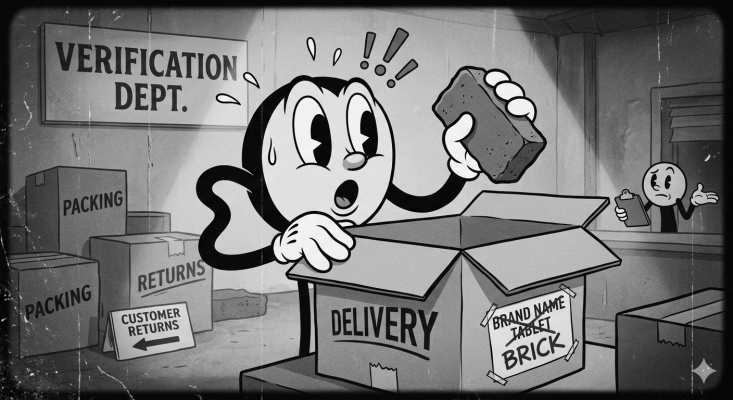 Worst case scenario: the brick / stones scam