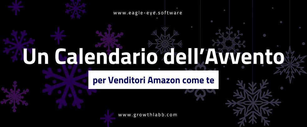 Il tuo Calendario dell'Avvento Amazon: tante sorprese, suggerimenti, PPC, vendite e Rimborsi FBA!