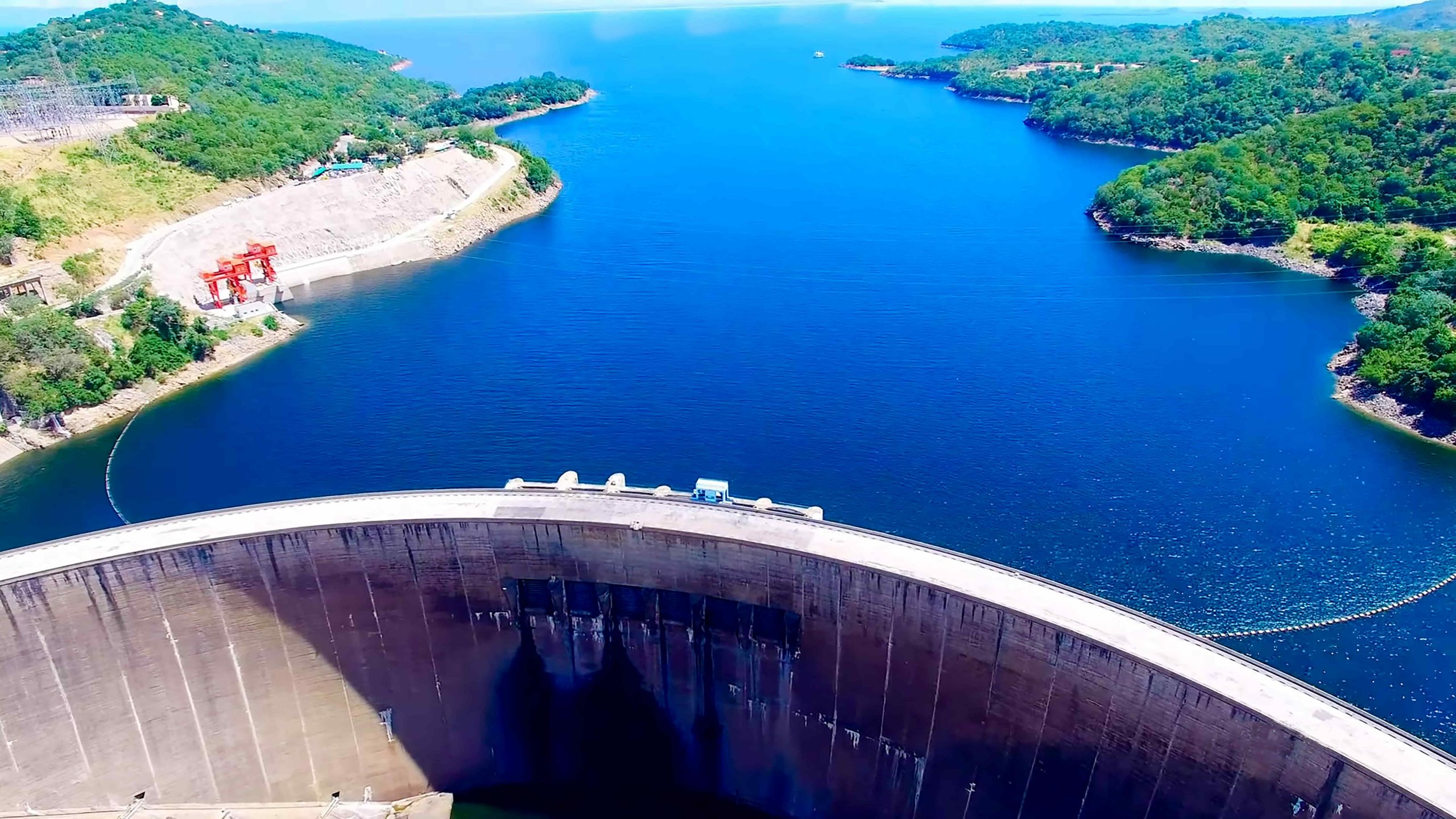 Lake Kariba, the world's largest artificial lake by volume, and the origin of Amazon's internal facility name.
